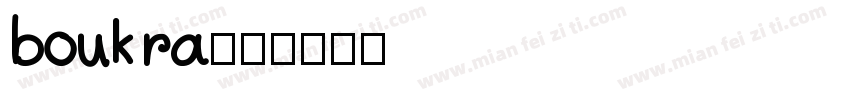 bouk ra字体转换
